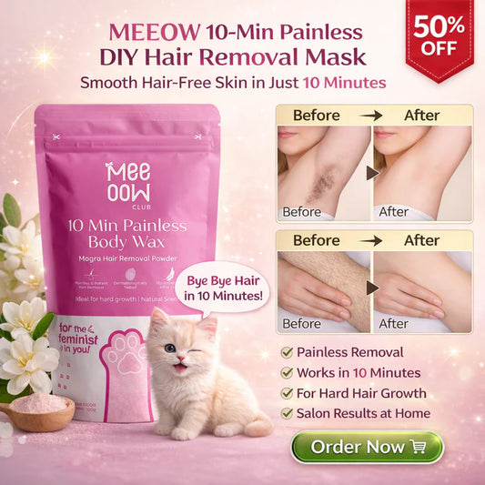 Meeow Club 10-Min Painless Body Wax